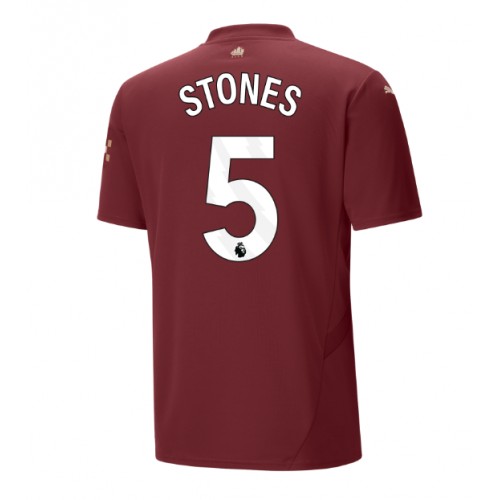 Dres Manchester City John Stones #5 Rezervni 2024-25 Kratak Rukav